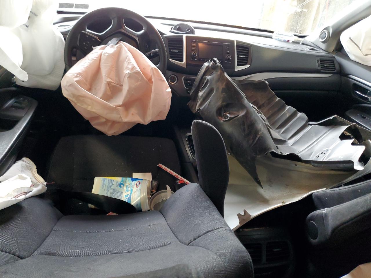 2019 Honda Pilot VIN 5FNYF6H16KB029184 Copart auction photo, rollover damage thumbnail 8