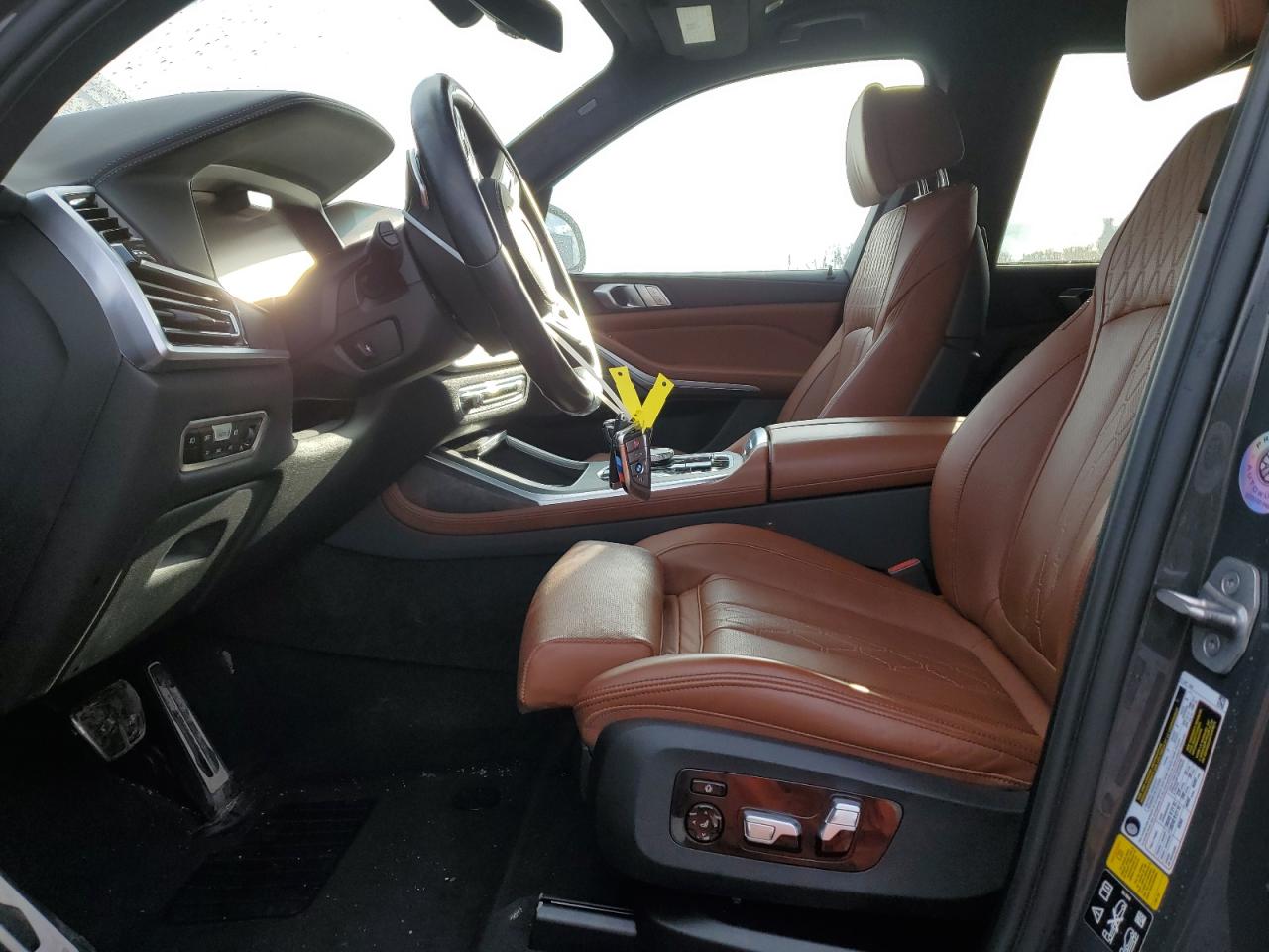 2022 BMW X7 VIN 5UXCX6C00N9L87710 Copart auction photo, rear end / side damage thumbnail 7