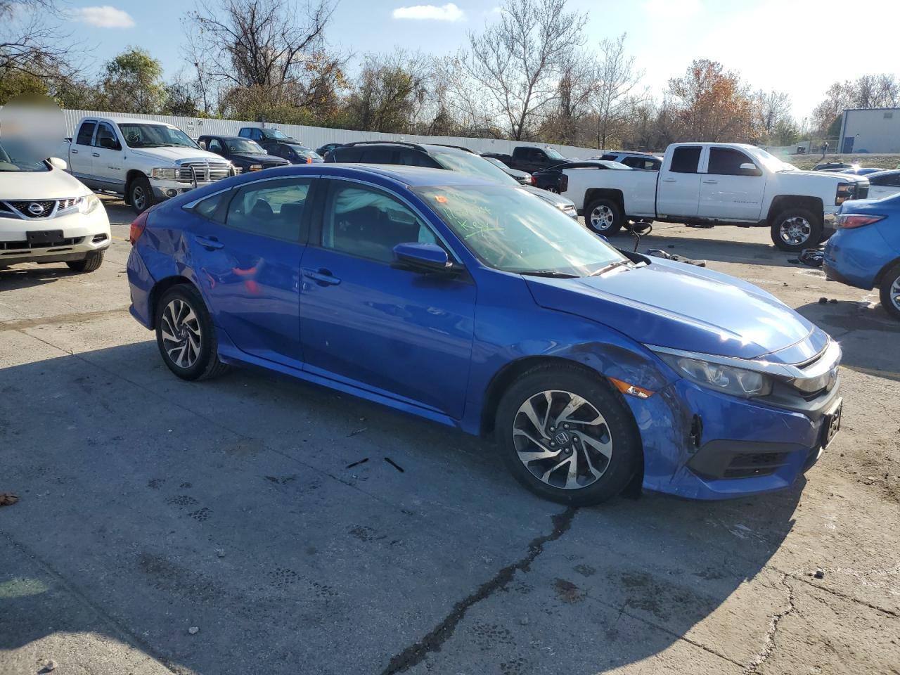 2016 Honda Civic VIN 2HGFC2F73GH565710 Copart auction photo, front end damage thumbnail 4