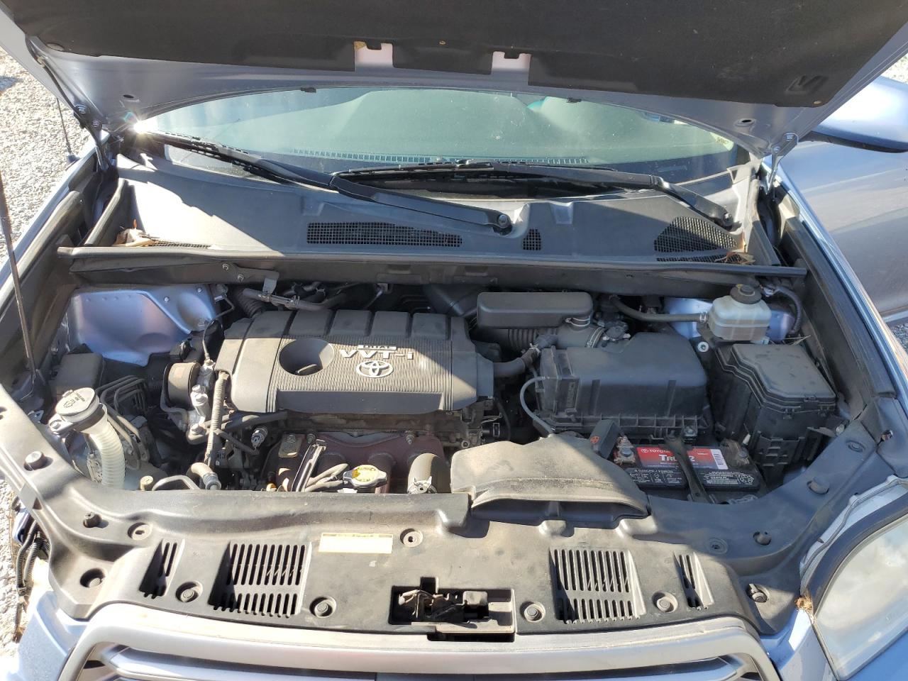 2009 Toyota Highlander VIN JTEDA41A192001197 Copart auction photo, front end / side damage thumbnail 13