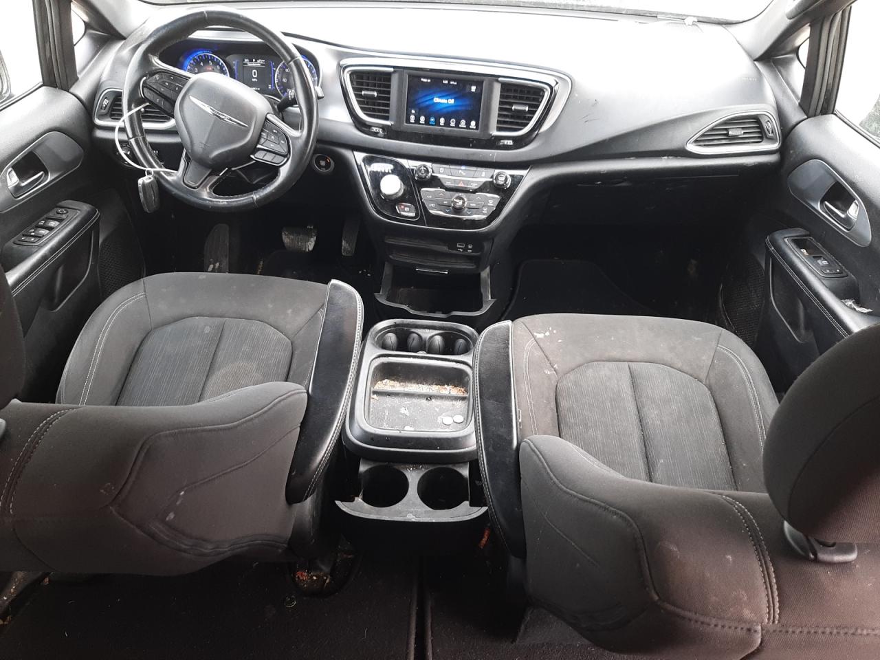 2019 Chrysler Pacifica VIN 2C4RC1FG8KR706179 Copart auction photo, front end / undercarriage damage thumbnail 8