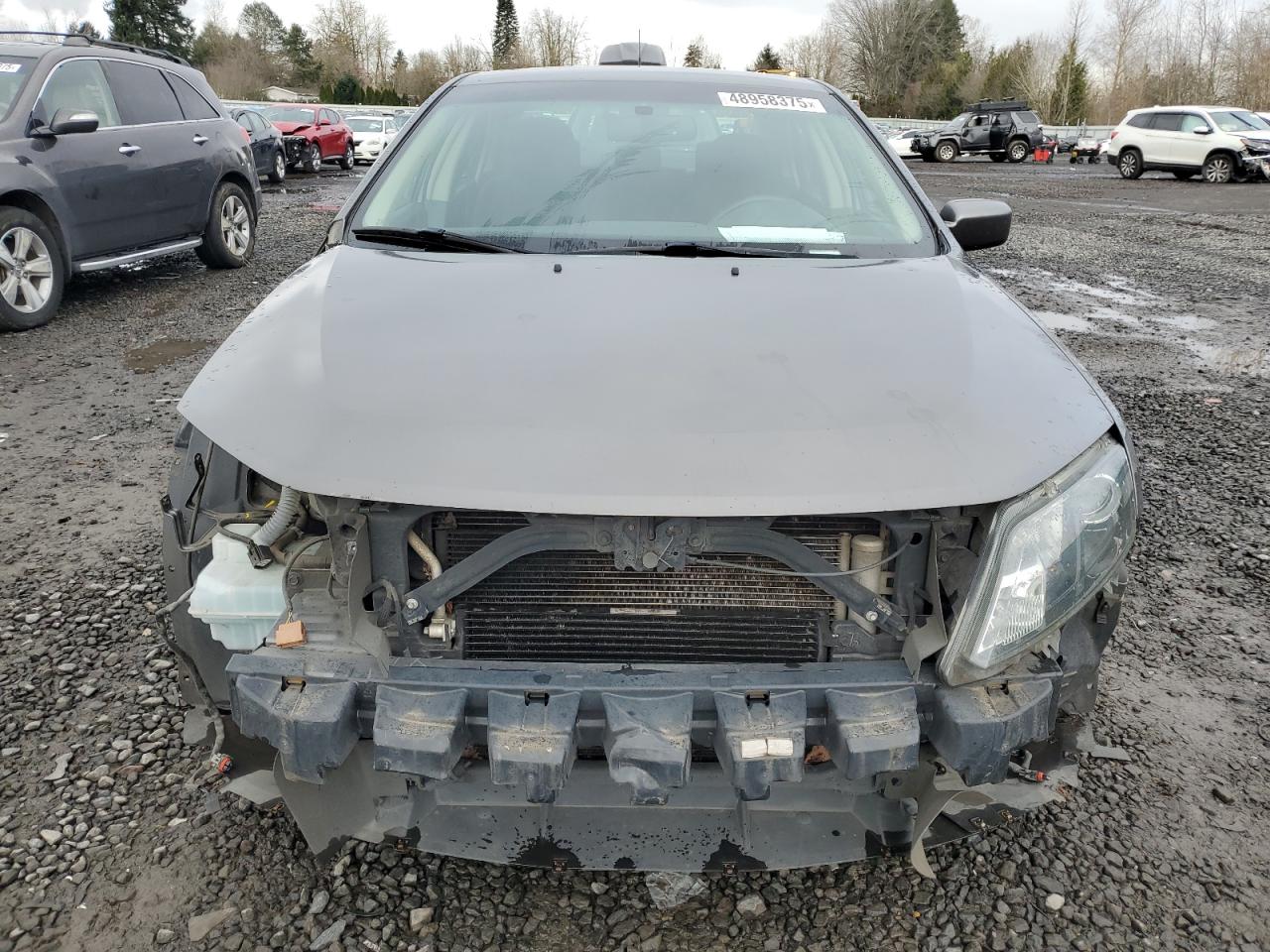2010 Ford Fusion VIN 3FADP0L34AR288745 Copart auction photo, front end damage thumbnail 5