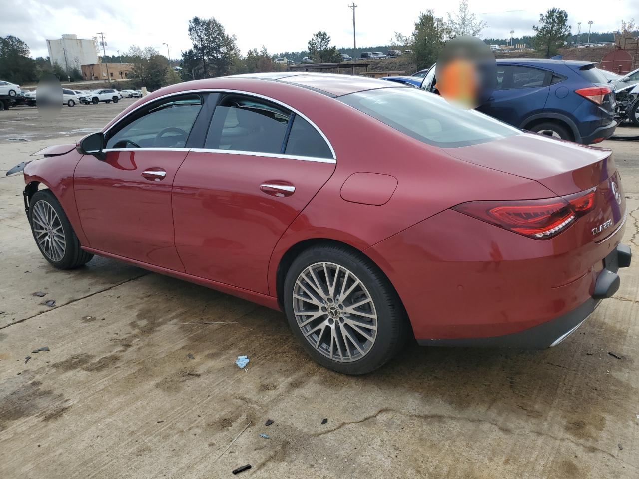 2021 Mercedes-Benz CLA-klasse VIN W1K5J4GB0MN189586 Copart auction photo, front end damage thumbnail 2