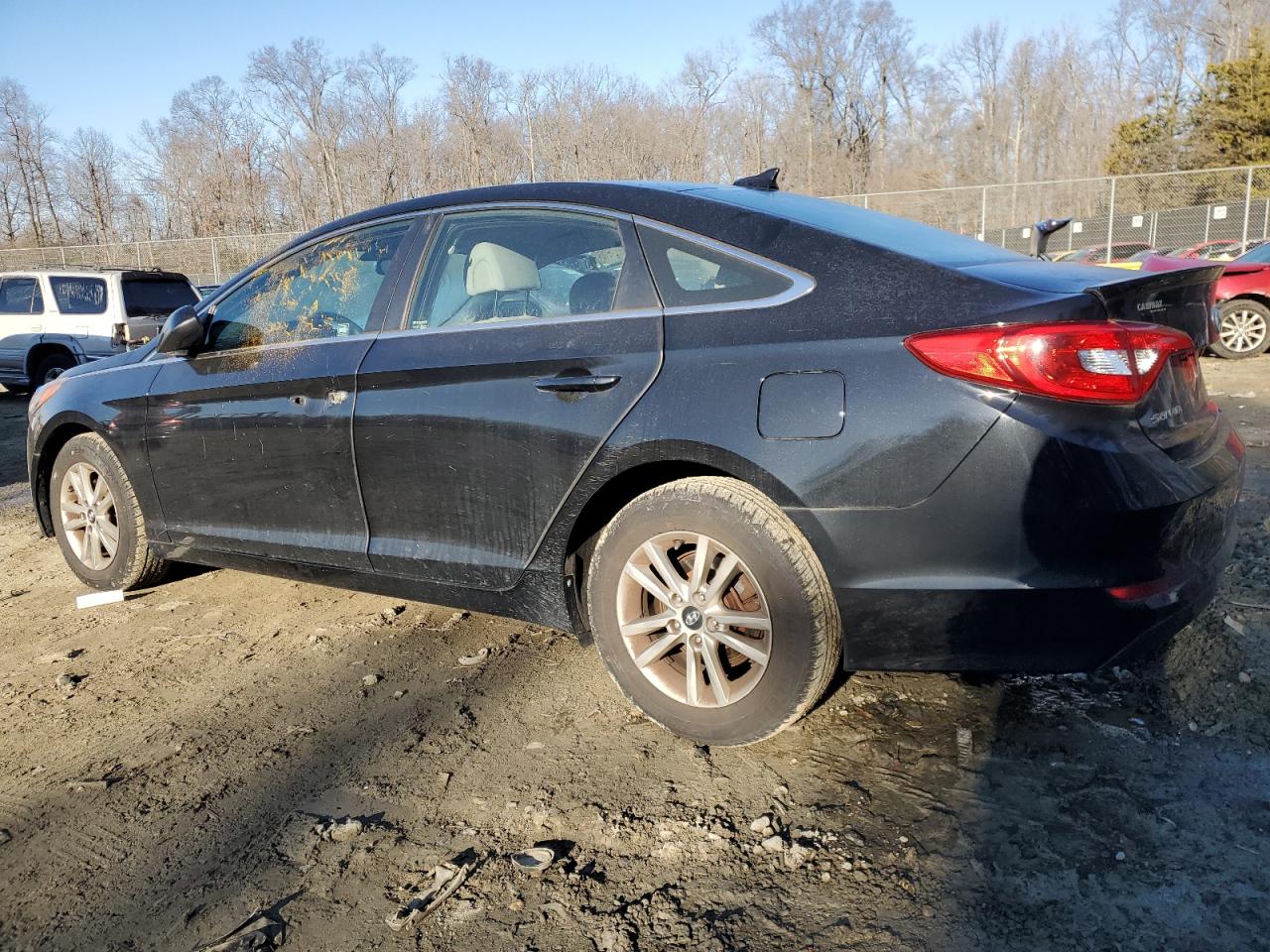 2016 Hyundai Sonata VIN 5NPE24AF7GH304367 Copart auction photo, vandalism damage thumbnail 2