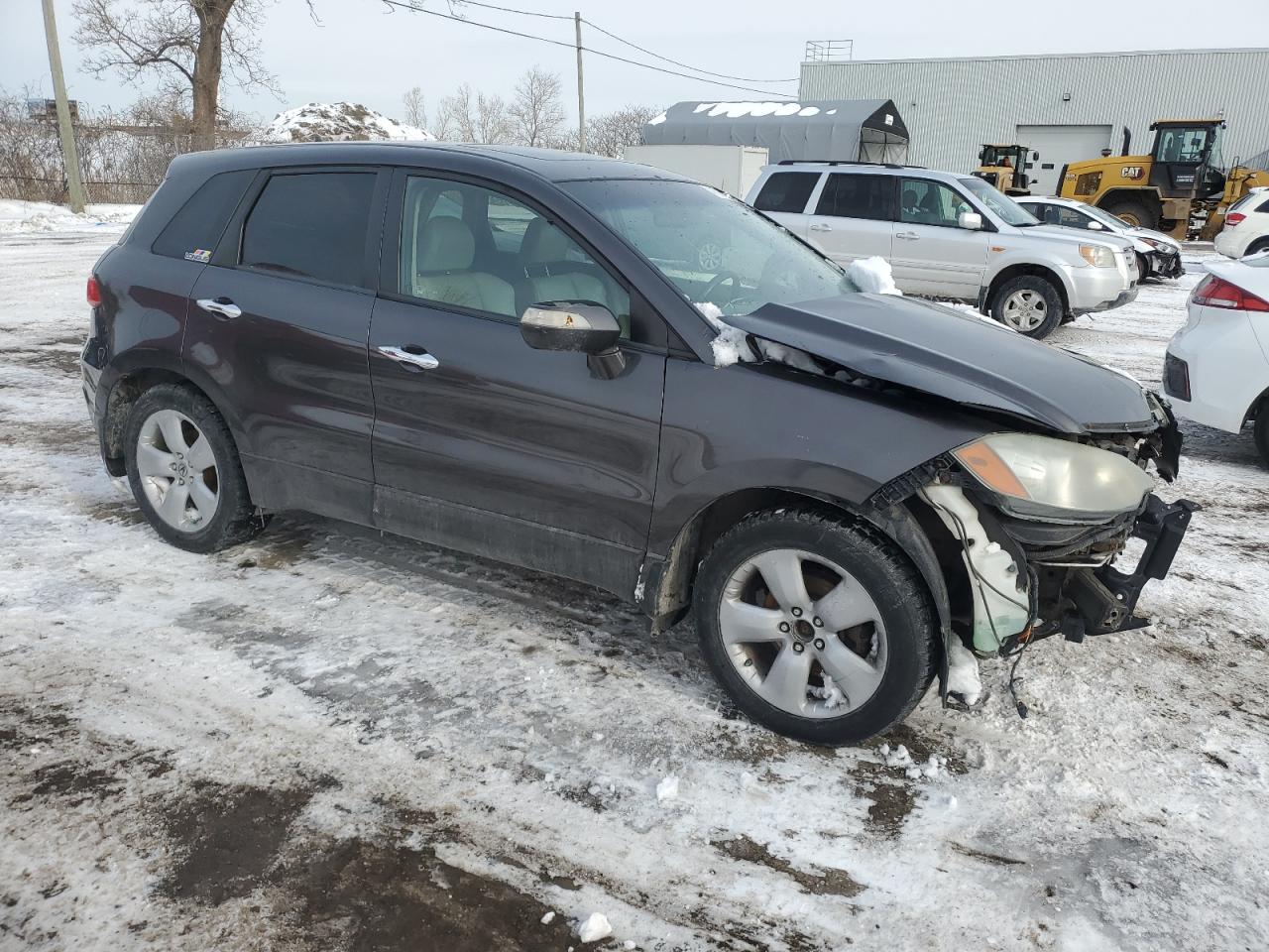 2009 Acura RDX VIN 5J8TB18219A800544 Copart auction photo, front end / side damage thumbnail 4