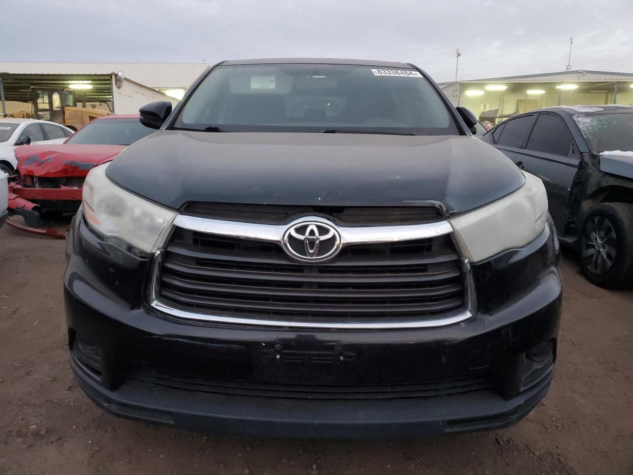 2016 Toyota Highlander VIN 5TDBKRFH9GS297135 Copart auction photo, rear end / side damage thumbnail 5