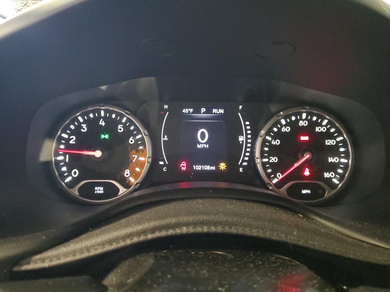 2017 Jeep Renegade VIN ZACCJBAB1HPG35272 Copart auction photo, front end damage thumbnail 9