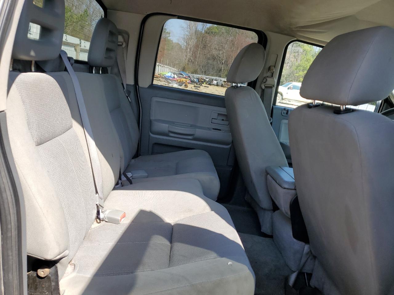 2006 Dodge Dakota VIN 1D7HW48N56S589686 Copart auction photo, rear end / minor dent/scratches damage thumbnail 10