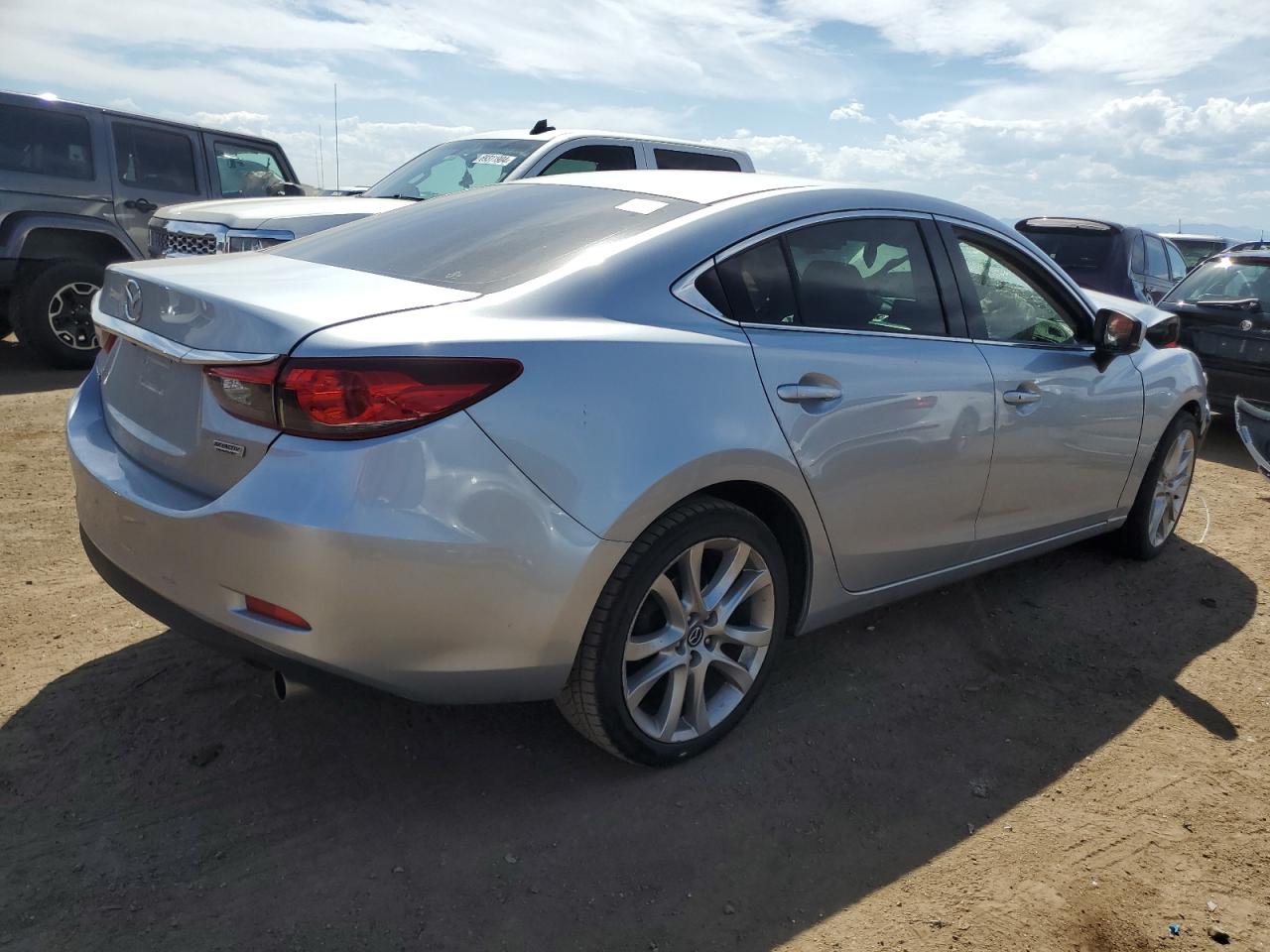 2017 Mazda 6 VIN JM1GL1V51H1122484 Copart auction photo, front end damage thumbnail 3
