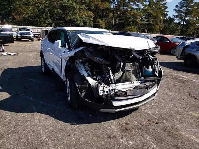 2021 Chevrolet Blazer VIN 3GNKBJRS2MS519053 Copart auction photo, front end / side damage thumbnail 15