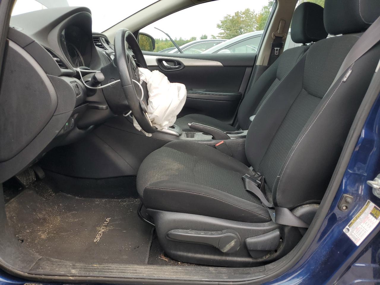 2019 Nissan Sentra VIN 3N1AB7AP8KY317331 Copart auction photo, front end / minor dent/scratches damage thumbnail 7