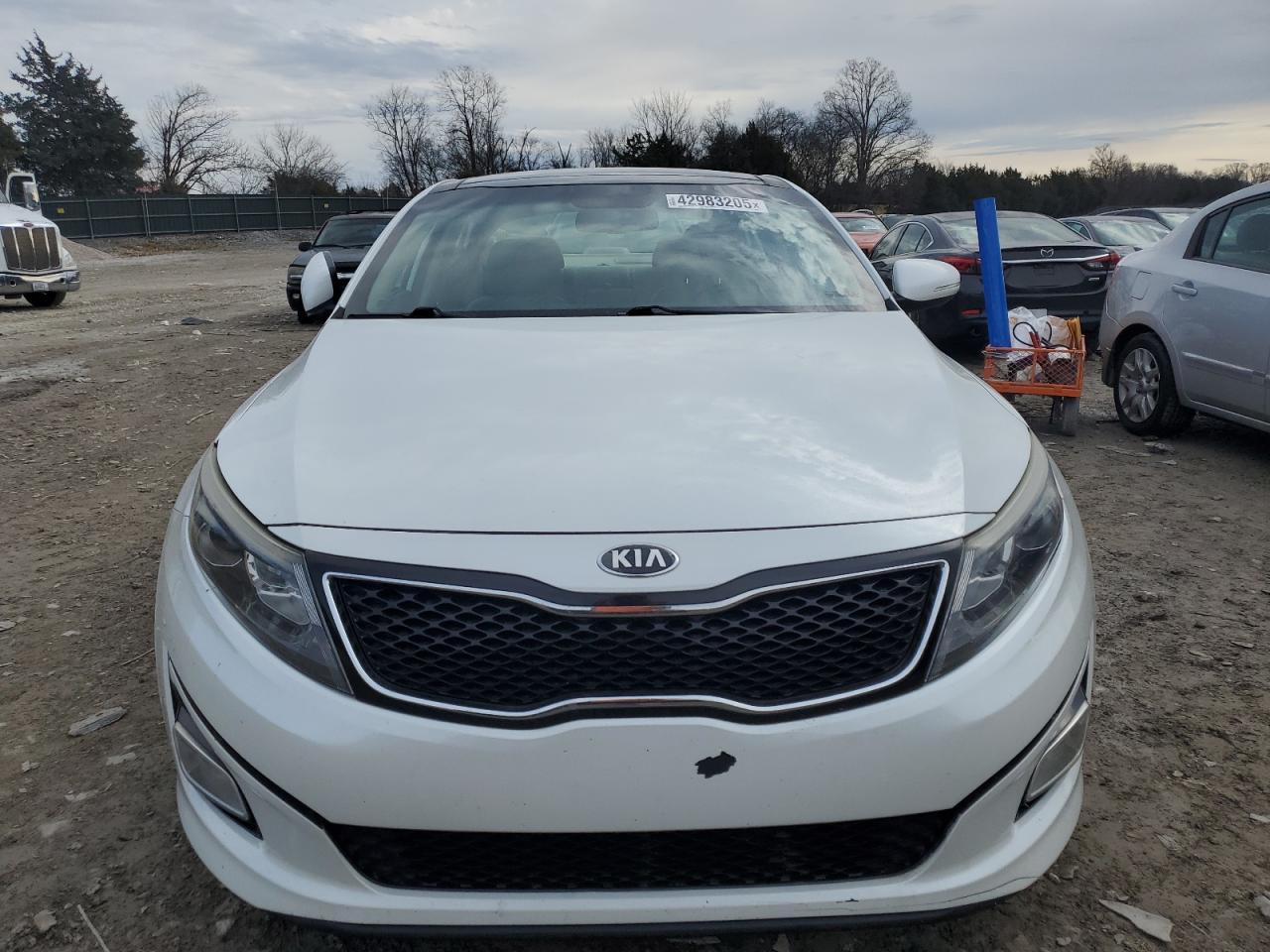 2015 KIA Optima VIN 5XXGN4A77FG399760 Copart auction photo, all over damage thumbnail 5