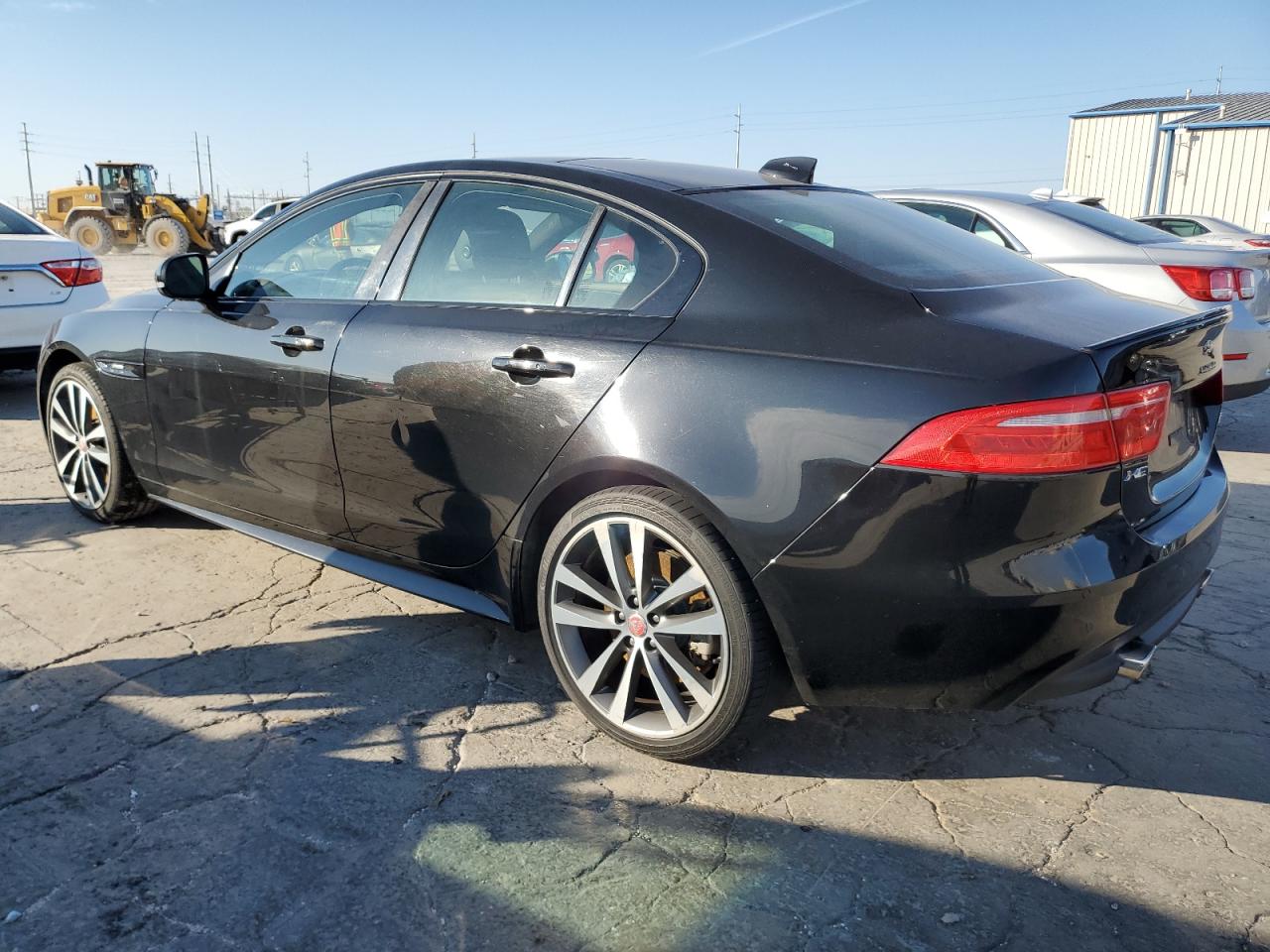 2017 Jaguar XE VIN SAJAL4BV1HA947227 Copart auction photo, side damage thumbnail 2