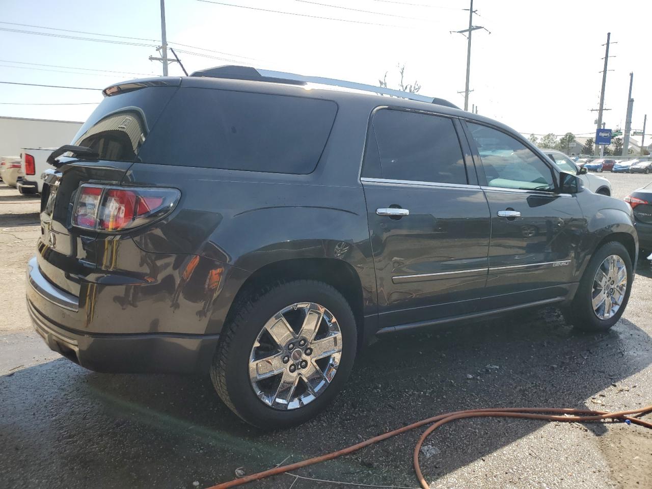 2014 GMC Acadia VIN 1GKKRTKD1EJ157199 Copart auction photo, rear end damage thumbnail 3
