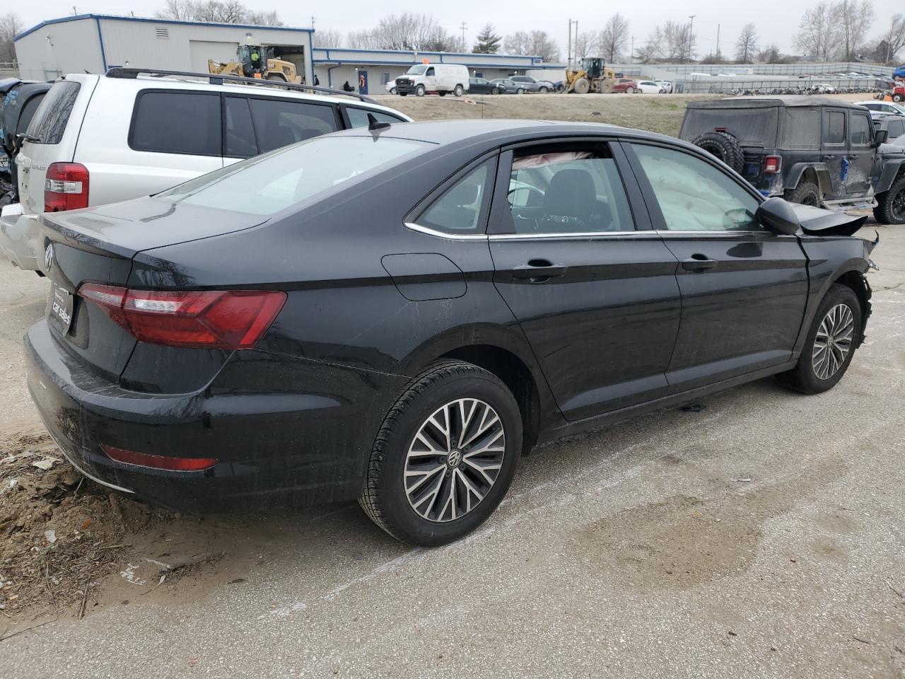2021 Volkswagen Jetta VIN 3VWC57BU2MM017647 Copart auction photo, front end / rear end damage thumbnail 3