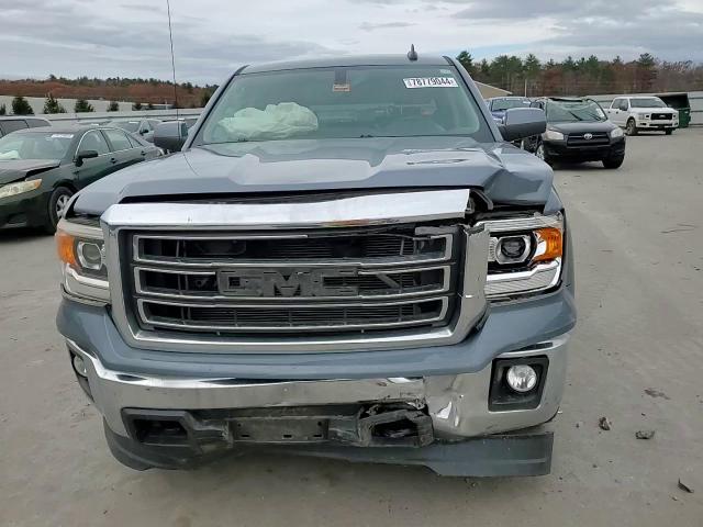2015 GMC Sierra VIN 1GTV2UEC8FZ435122 Copart auction photo, front end / side damage thumbnail 11