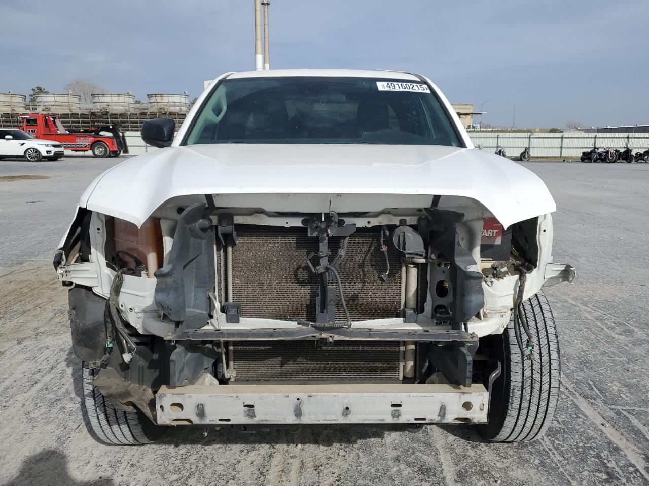 2019 Toyota Tacoma VIN 5TFRX5GN9KX147378 Copart auction photo, front end / side damage thumbnail 5