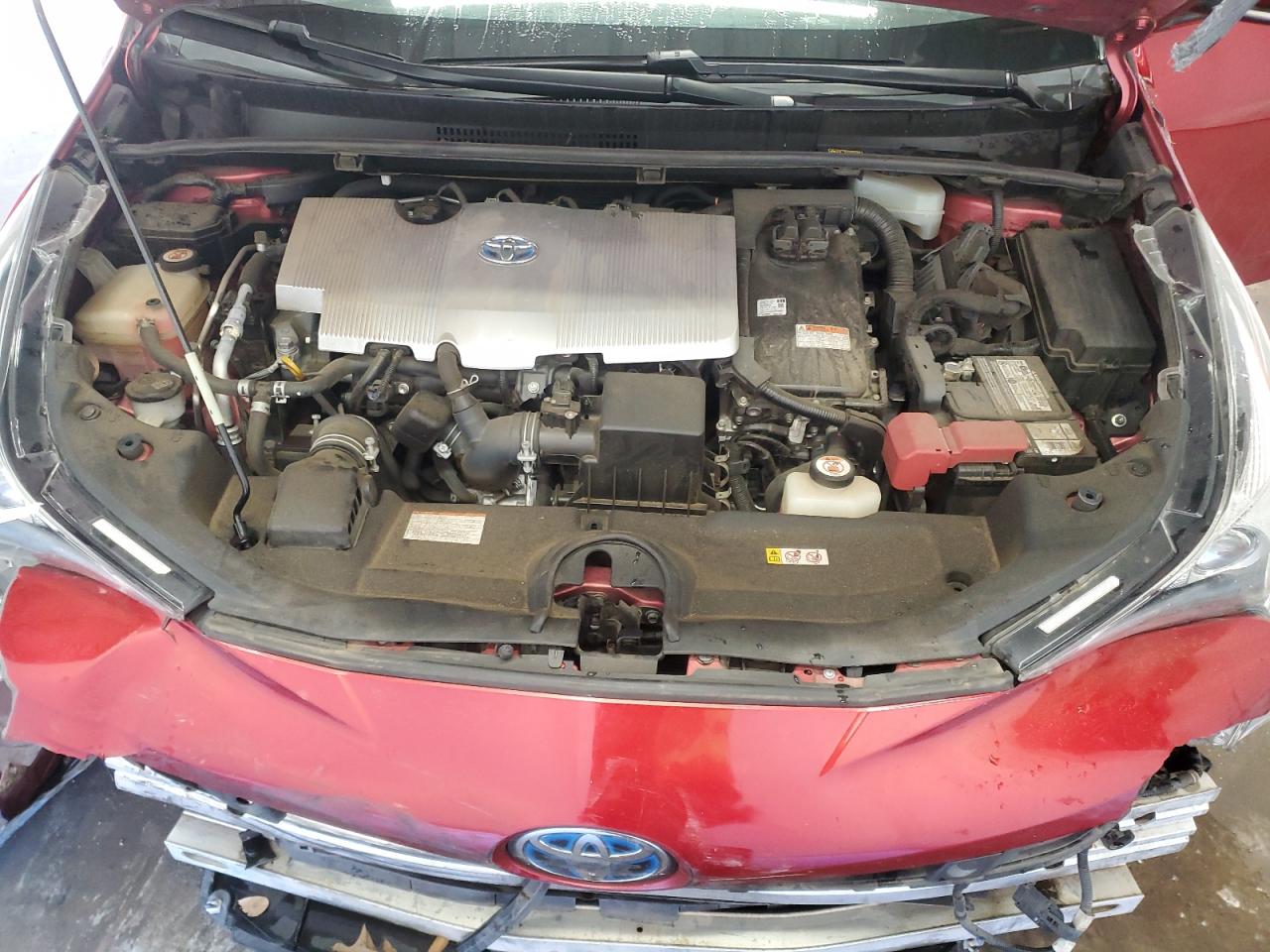 2018 Toyota Prius VIN JTDKBRFU8J3065017 Copart auction photo, front end / minor dent/scratches damage thumbnail 12