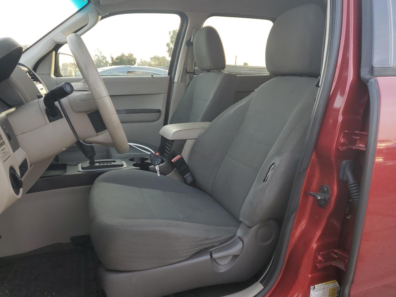 2012 Ford Escape VIN 1FMCU0C70CKA60164 Copart auction photo, all over damage thumbnail 7