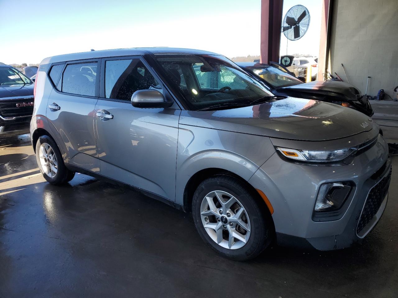 2022 KIA Soul VIN KNDJ23AU3N7807709 Copart auction photo, mechanical damage thumbnail 4
