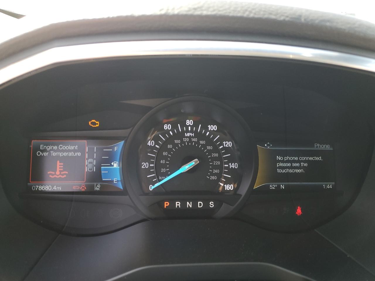 2020 Ford Edge VIN 2FMPK4K97LBA84876 Copart auction photo, front end damage thumbnail 9