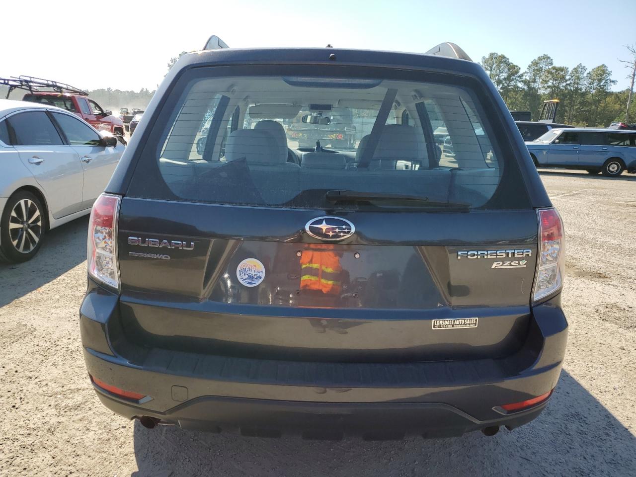 2010 Subaru Forester VIN JF2SH6BC8AH775226 Copart auction photo, front end damage thumbnail 6