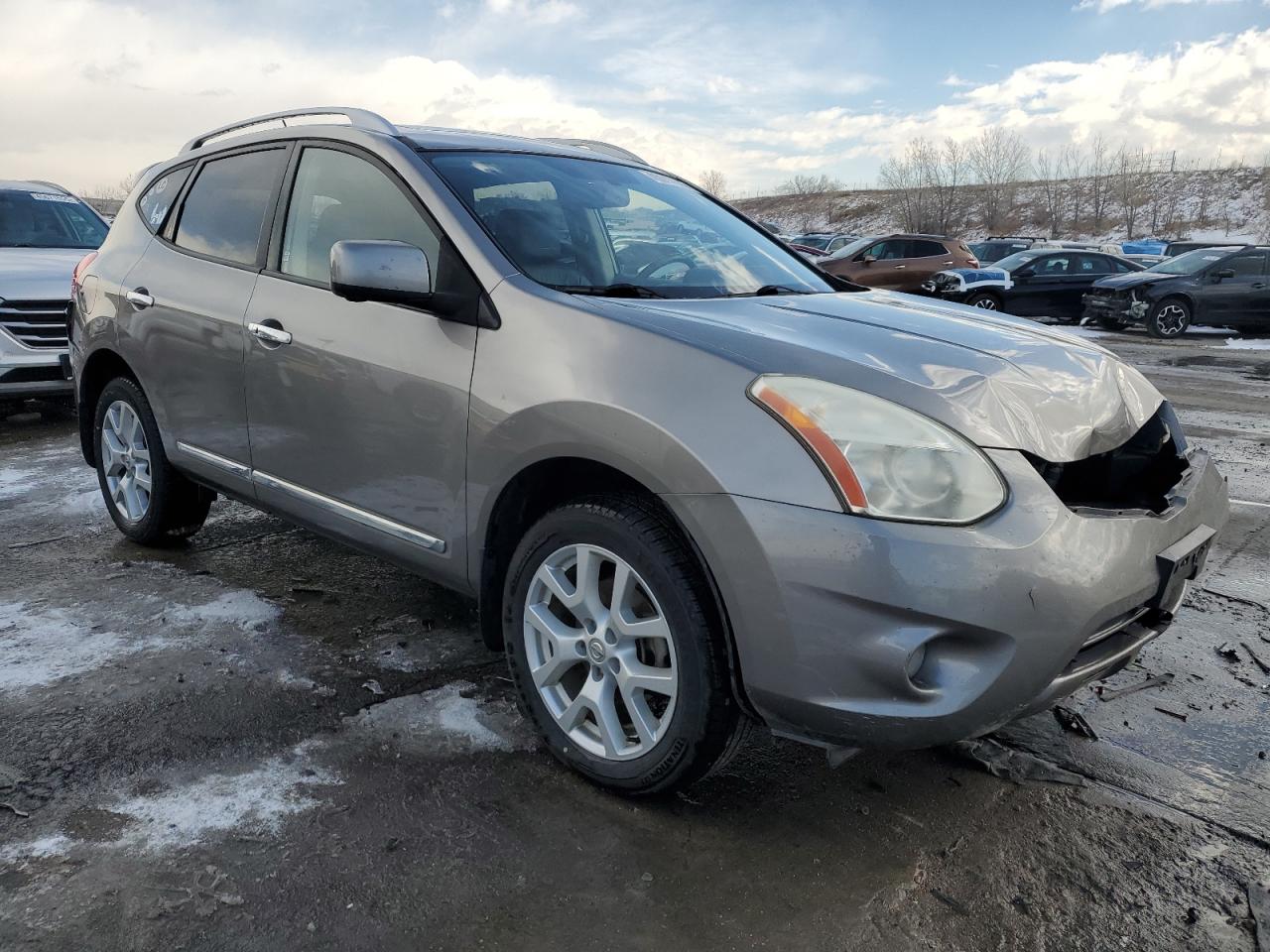 2012 Nissan Rogue VIN JN8AS5MV6CW365516 Copart auction photo, front end / rear end damage thumbnail 4
