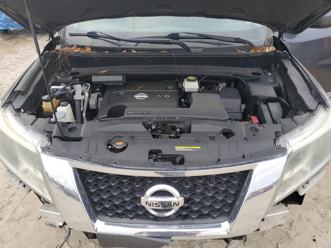2014 Nissan Pathfinder VIN 5N1AR2MN0EC643834 Copart auction photo, front end damage thumbnail 12