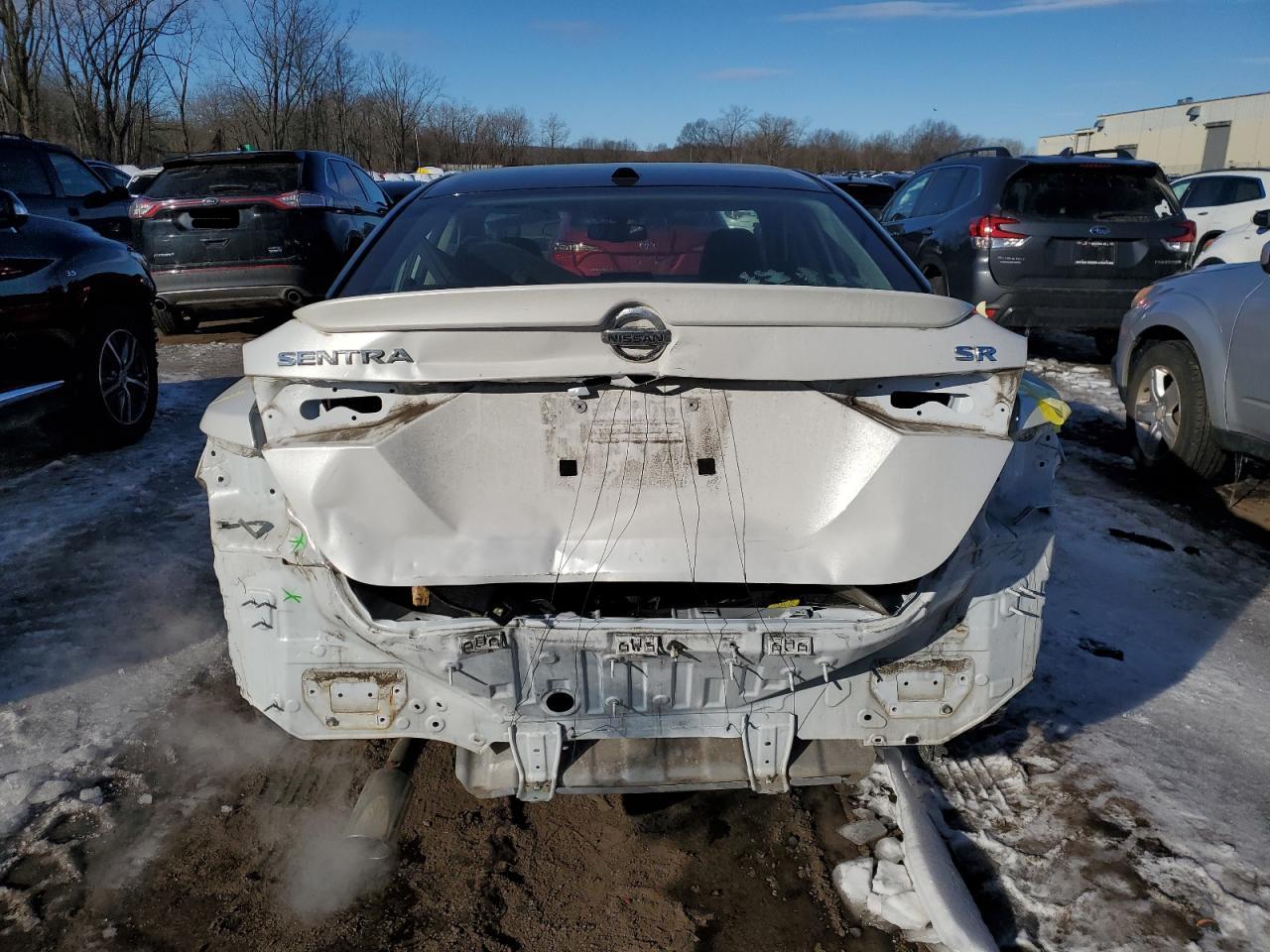 2020 Nissan Sentra VIN 3N1AB8DV6LY301646 Copart auction photo, rear end damage thumbnail 6