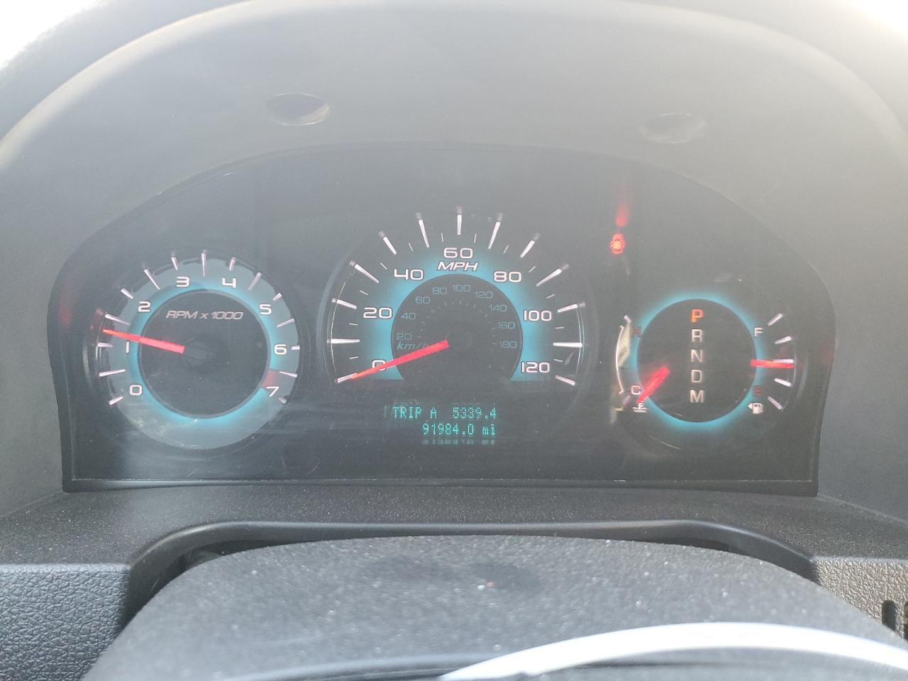 2012 Ford Fusion VIN 3FAHP0JG3CR316870 Copart auction photo, rear end damage thumbnail 9