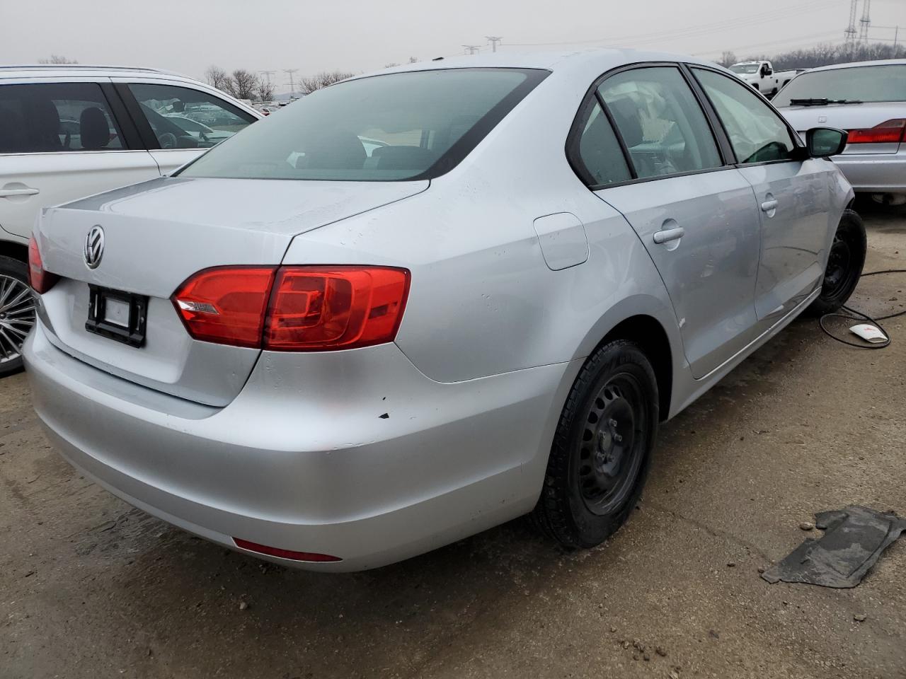 2014 Volkswagen Jetta VIN 3VW2K7AJ0EM332041 Copart auction photo, front end / minor dent/scratches damage thumbnail 3