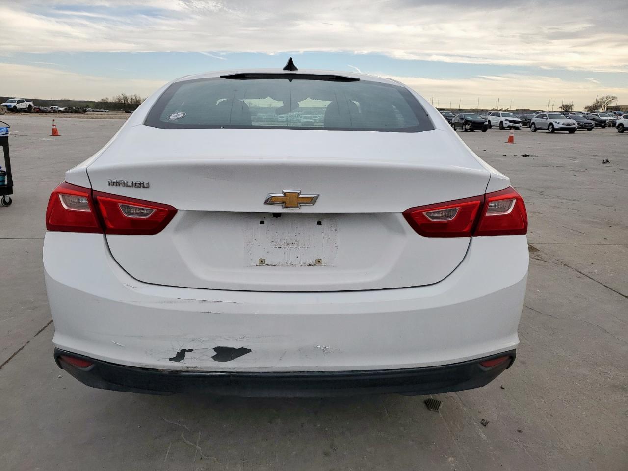 2017 Chevrolet Malibu VIN 1G1ZB5ST2HF143006 Copart auction photo, front end / rear end damage thumbnail 6