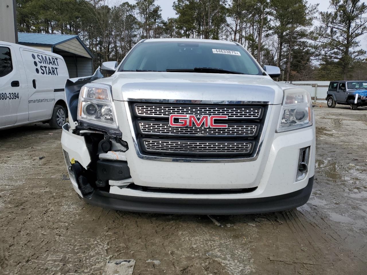 2014 GMC Terrain VIN 2GKALTEK4E6257950 Copart auction photo, side / front end damage thumbnail 5