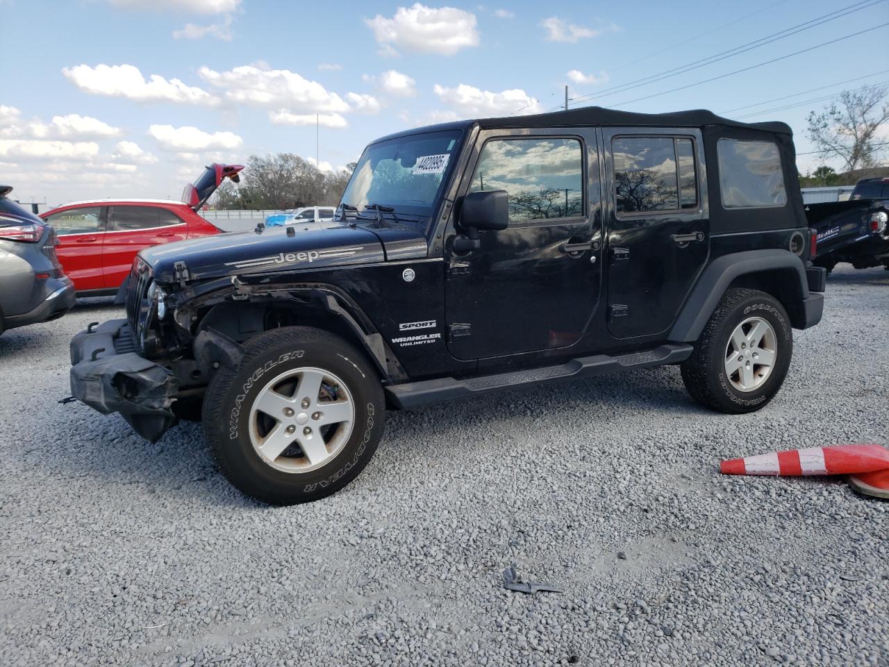 2016 Jeep Wrangler VIN 1C4BJWDG4GL105858