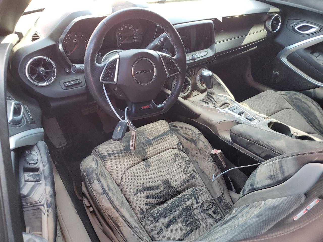 2019 Chevrolet Camaro VIN 1G1FH1R75K0124690 Copart auction photo, water/flood damage thumbnail 8