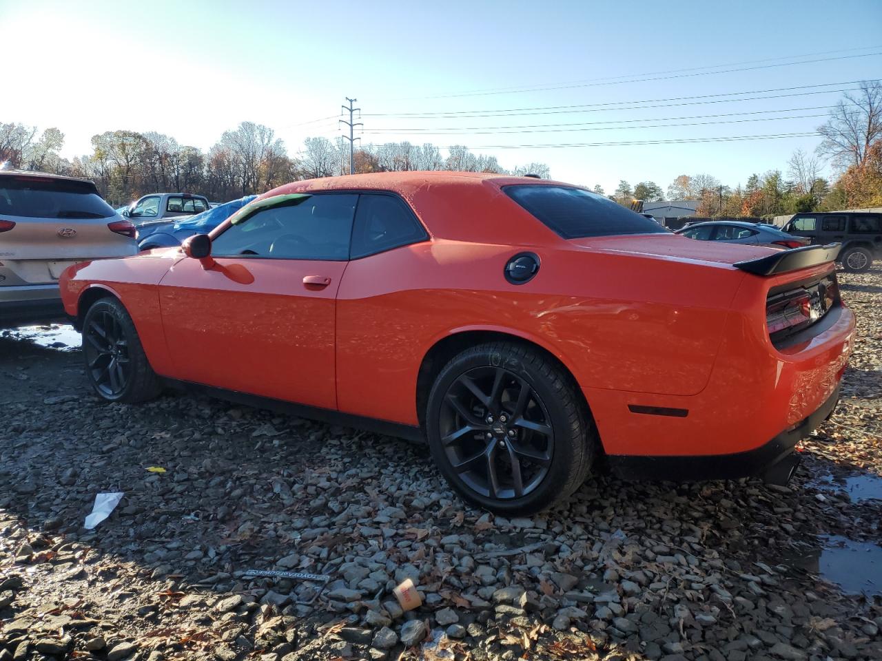 2021 Dodge Challenger VIN 2C3CDZAGXMH560700 Copart auction photo, front end damage thumbnail 2