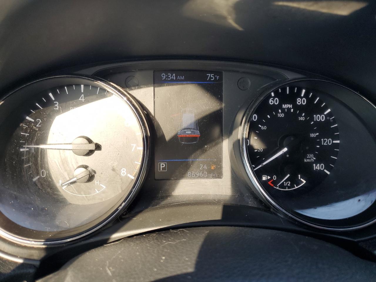 2019 Nissan Rogue VIN 5N1AT2MT9KC747802 Copart auction photo, front end damage thumbnail 9