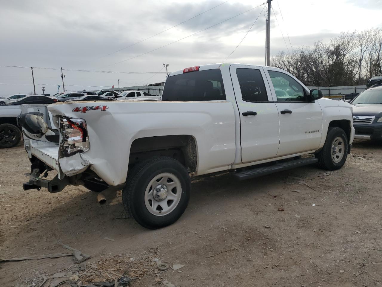 2017 Chevrolet Silverado VIN 1GCVKNEC1HZ400897 Copart auction photo, rear end / minor dent/scratches damage thumbnail 3