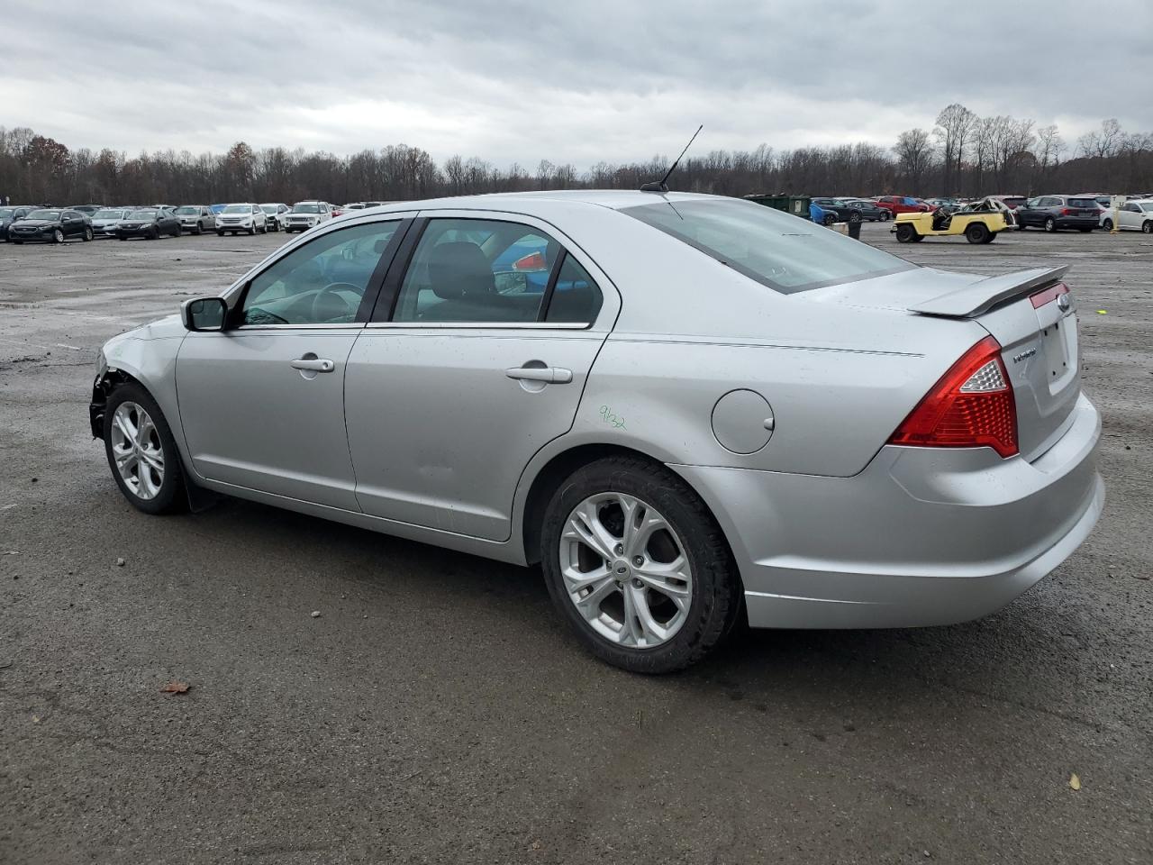 2012 Ford Fusion VIN 3FAHP0HA6CR444344 Copart auction photo, front end / side damage thumbnail 2