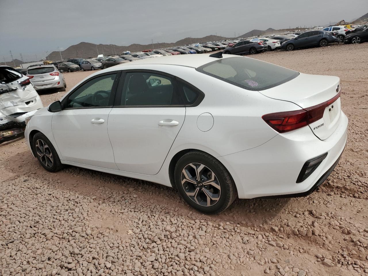 2019 KIA Forte VIN 3KPF24AD4KE111724 Copart auction photo, side damage thumbnail 2