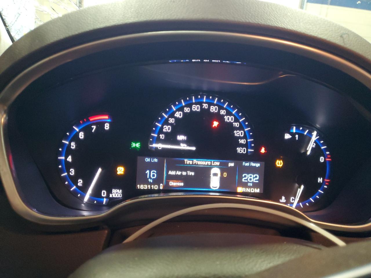 2016 Cadillac SRX VIN 3GYFNCE31GS571798 Copart auction photo, all over damage thumbnail 9