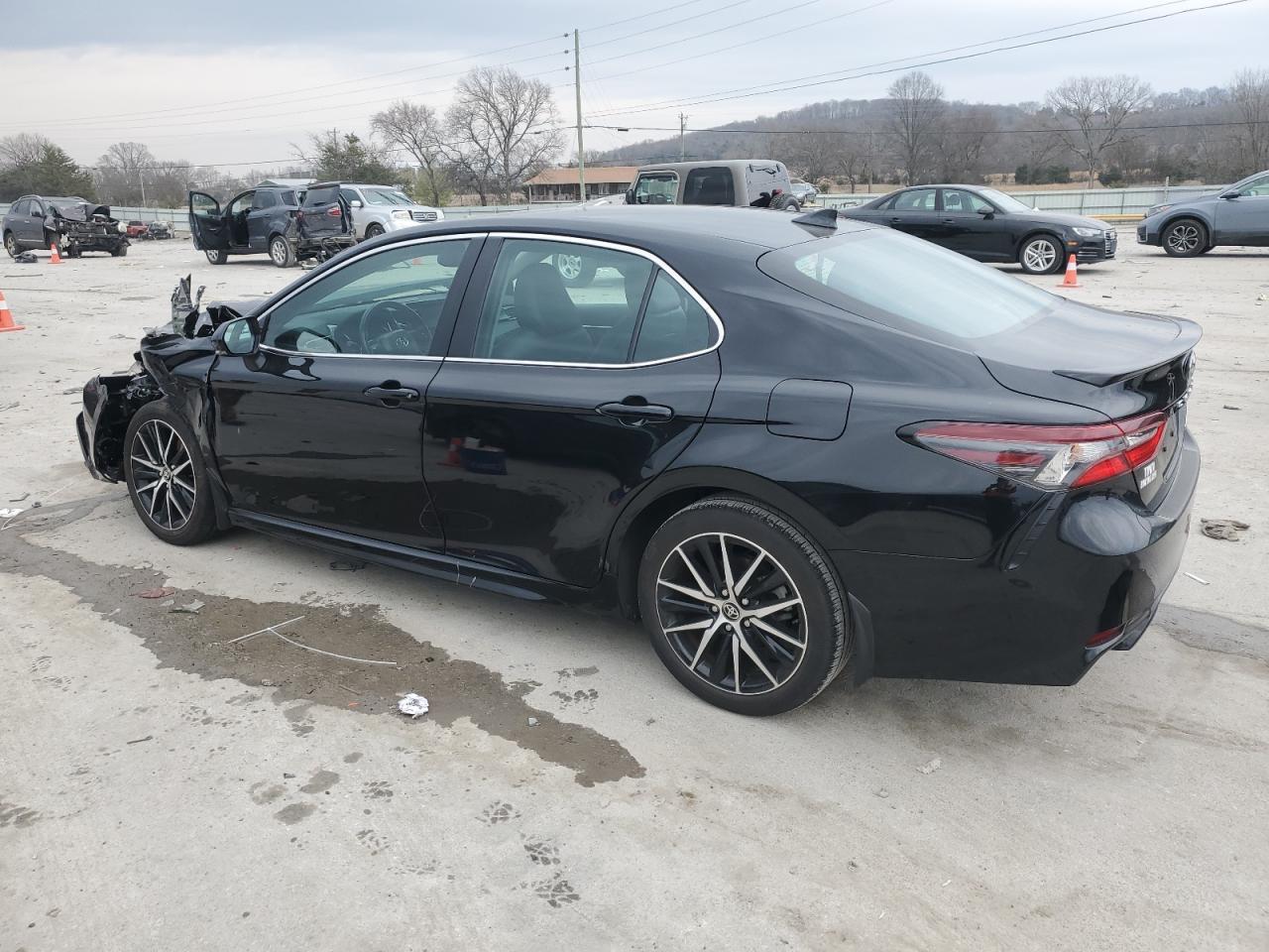 2023 Toyota Camry VIN 4T1T11AK5PU818869 Copart auction photo, front end / side damage thumbnail 2