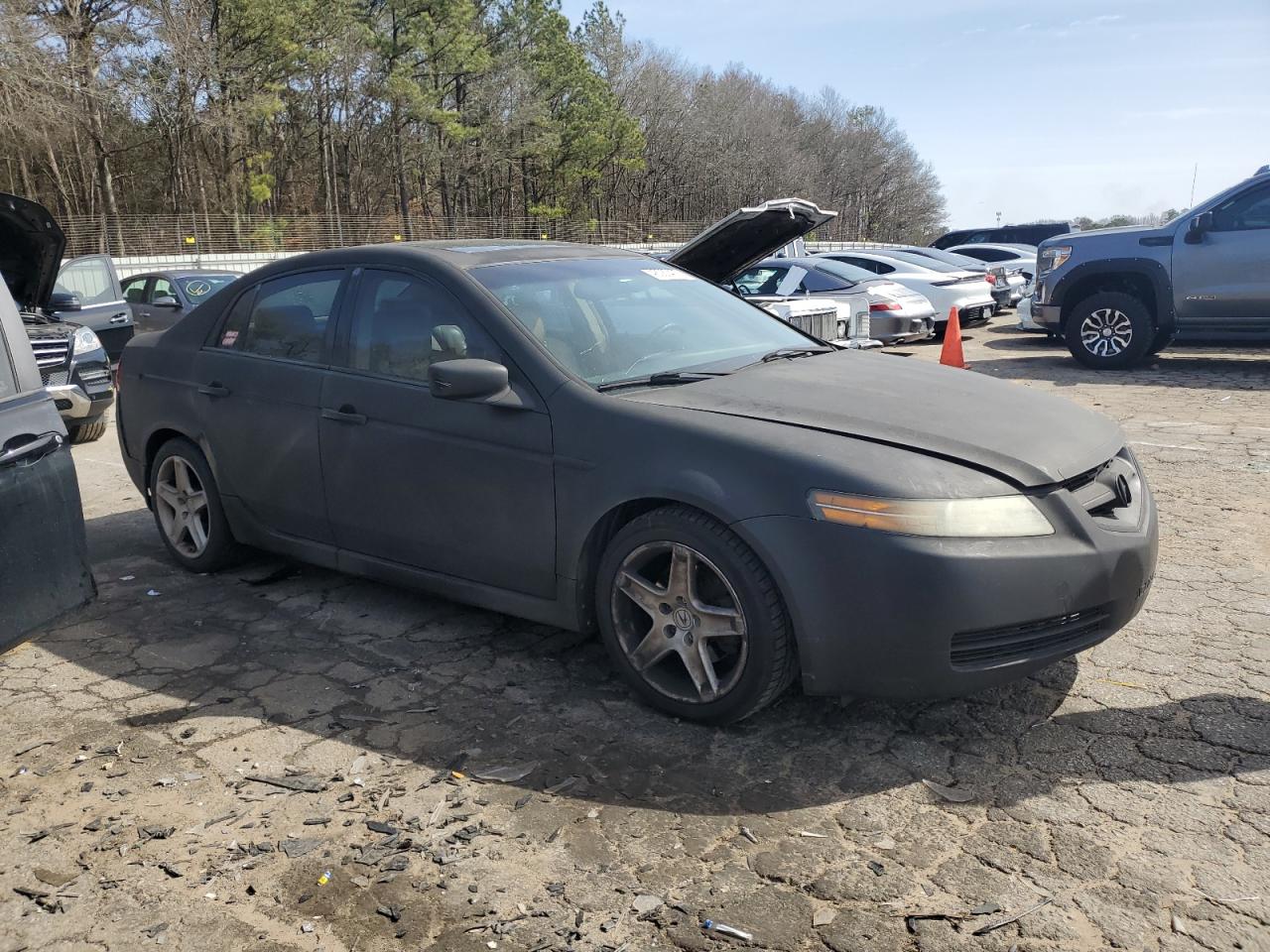 2006 Acura TL VIN 19UUA66246A056022 Copart auction photo, front end damage thumbnail 4