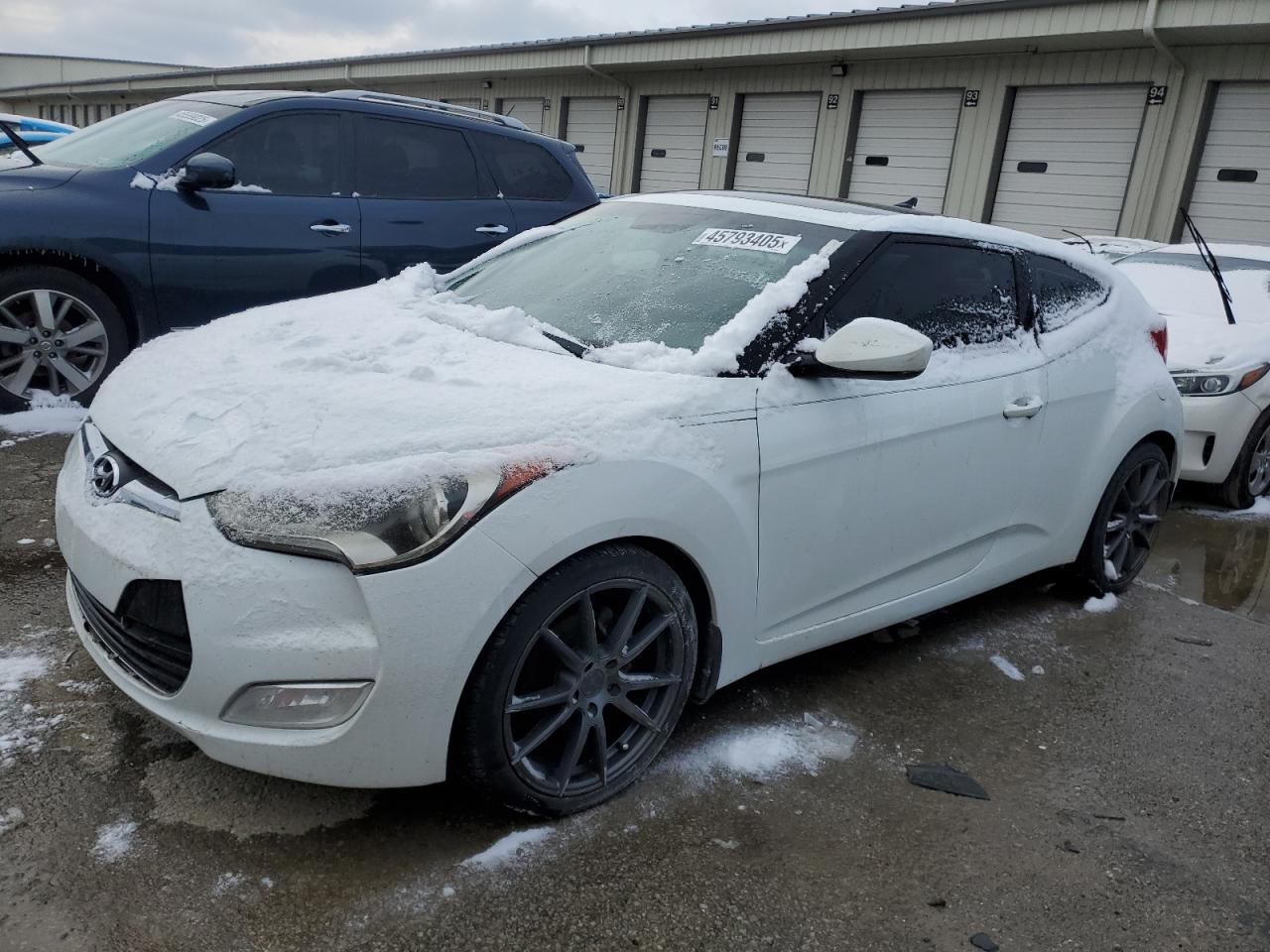 2012 Hyundai Veloster VIN KMHTC6AD5CU030340 - Copart auction photo