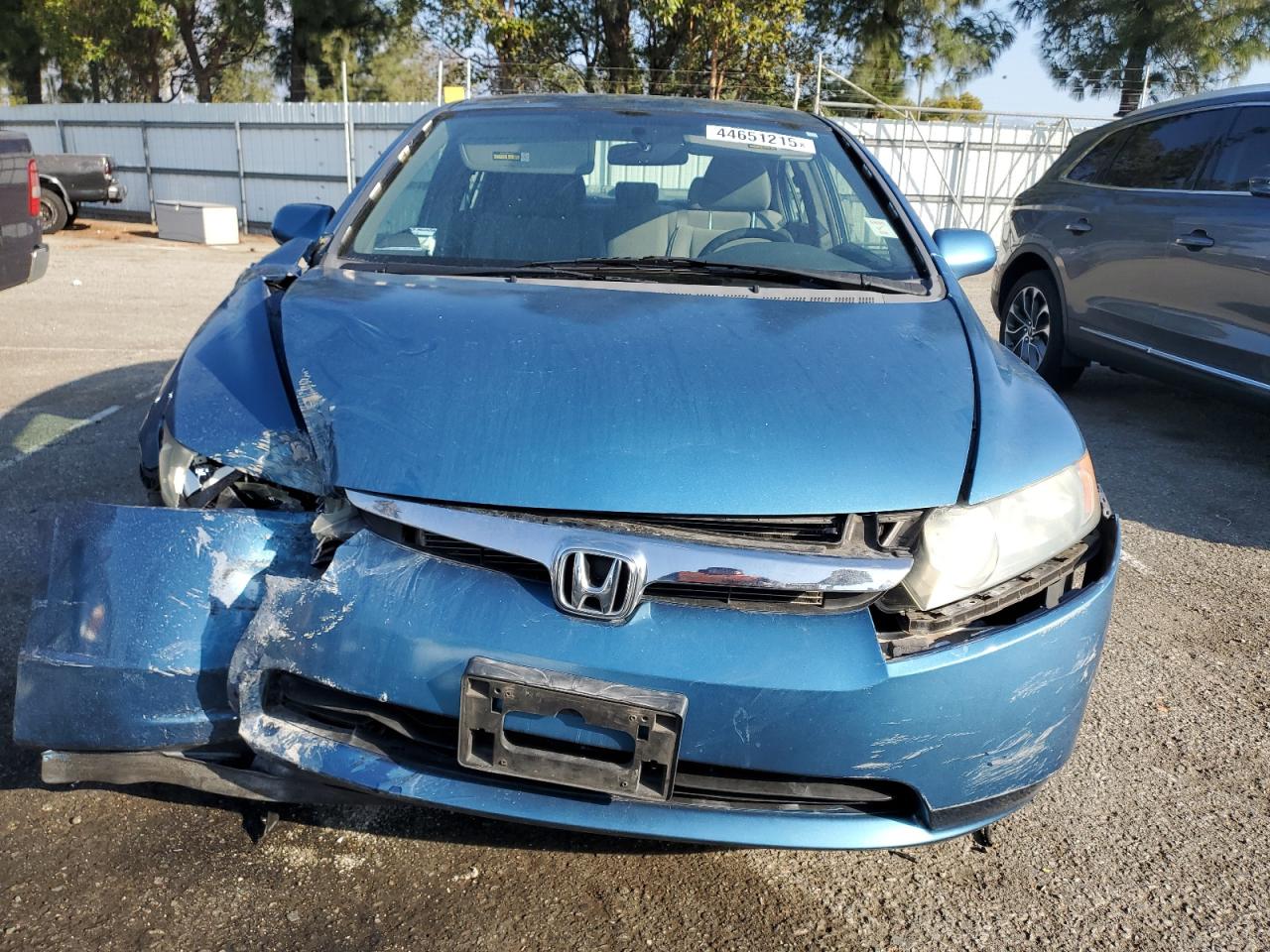2008 Honda Civic VIN 2HGFA16538H522453 Copart auction photo, front end damage thumbnail 5