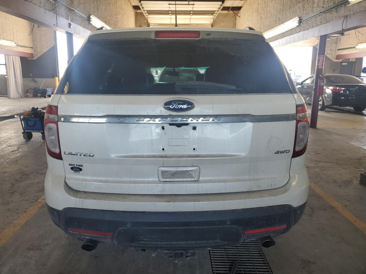 2012 Ford Explorer VIN 1FMHK8F8XCGA43941 Copart auction photo, front end damage thumbnail 6