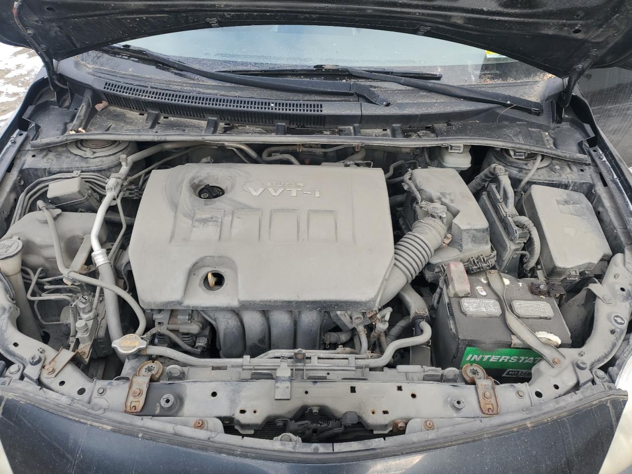 2009 Toyota Corolla VIN JTDBL40E29J050232 Copart auction photo, side / minor dent/scratches damage thumbnail 11