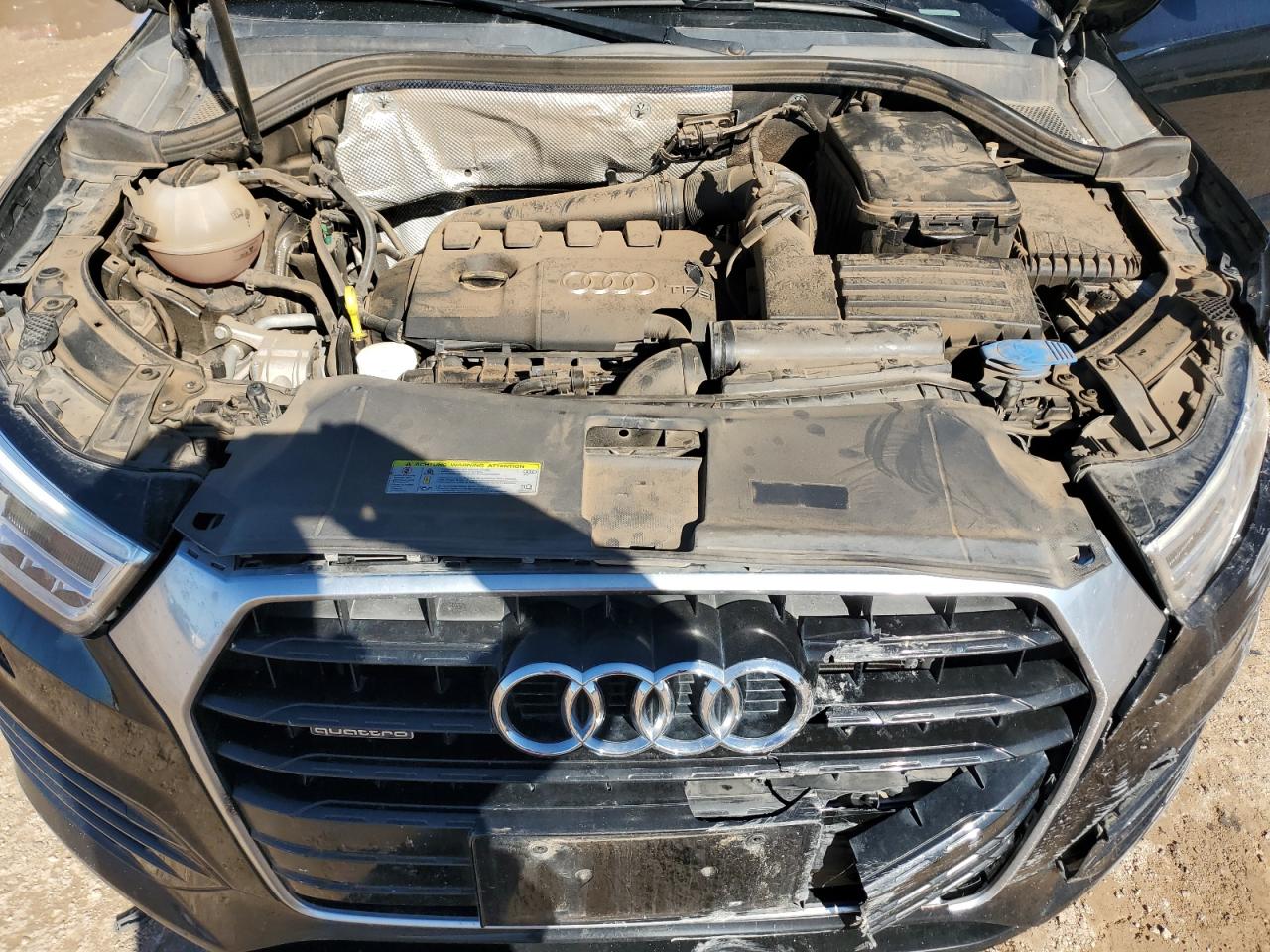 2016 Audi Q3 VIN WA1GFCFS7GR023847 Copart auction photo, front end / minor dent/scratches damage thumbnail 12