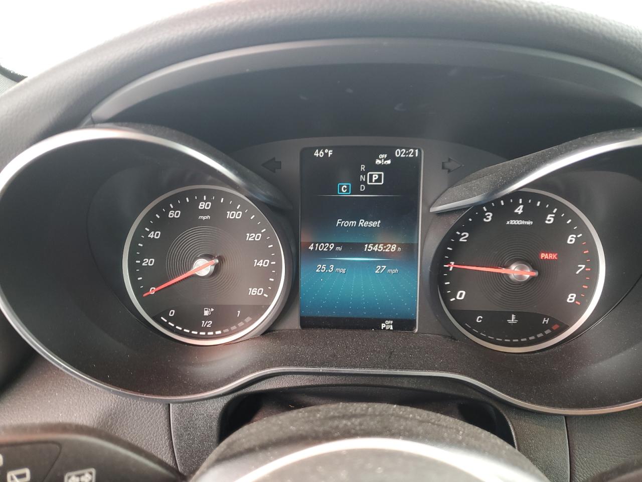 2021 Mercedes-Benz GLC VIN W1N0G8DBXMV298032 Copart auction photo, front end / side damage thumbnail 9