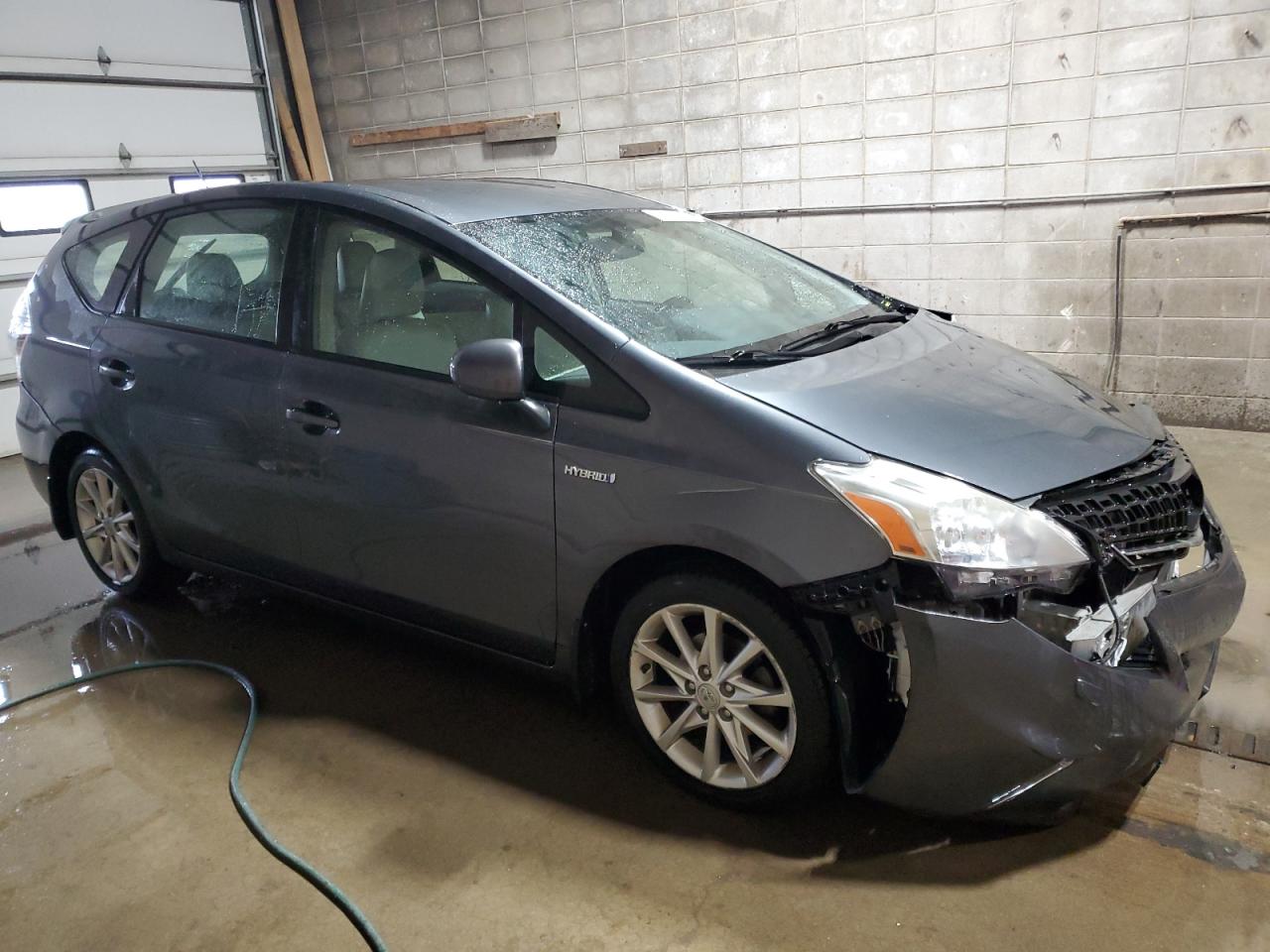 2014 Toyota Prius VIN JTDZN3EU0E3329986 Copart auction photo, front end / rear end damage thumbnail 4
